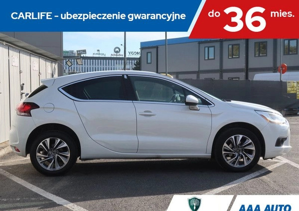 Citroen DS4 cena 38000 przebieg: 109192, rok produkcji 2014 z Świdwin małe 301